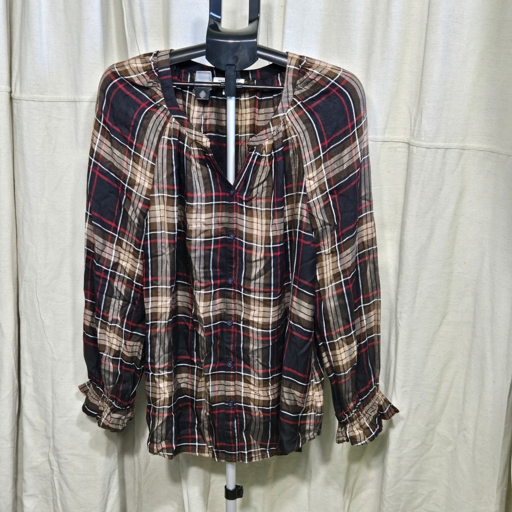 Women's‎ Beach Lunch Lounge Blouse size XL